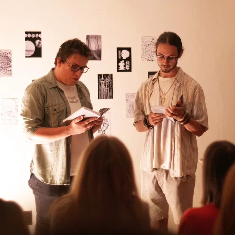 křest knihy Absurdní dramata a minidialogy