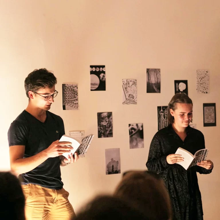 křest knihy Absurdní dramata a minidialogy